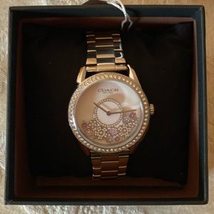 Coach, Preston Watch, Stainless Steel Case/Bracelet, 36mm, Crystal, Quartz